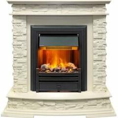 Fireplace Dimplex Luzern-Слоновая кость с Brookline Black