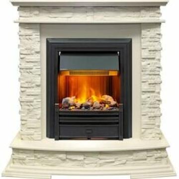 Fireplace Dimplex Luzern-Слоновая кость с Brookline Black 