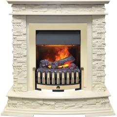 Fireplace Dimplex Luzern-Слоновая кость с Danville Brass FB2