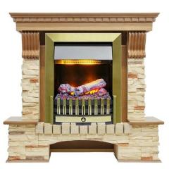 Fireplace Dimplex Pierre Lux-Дуб с Danville Antique BR