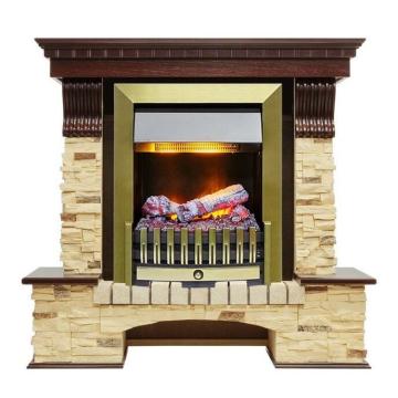 Fireplace Dimplex Pierre Lux с Danville Antique BR 