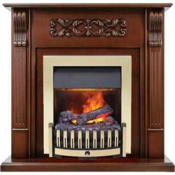 Fireplace Dimplex Venice-Махагон коричневый с Danville Brass FB2 