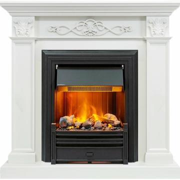 Fireplace Dimplex Verona - Белый дуб с Brookline Black 