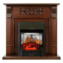 Fireplace Dimplex Venice-Махагон коричневый Majestic FX M Black