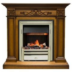 Fireplace Dimplex Дуб антик с очагом Cavendish