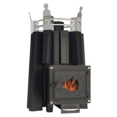 Fireplace Добросталь Августа со стеклом