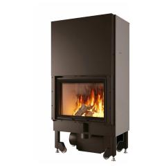 Fireplace Edilkamin BLOKK 70 V bianco