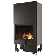 Fireplace Edilkamin BLOKK 70 V nero