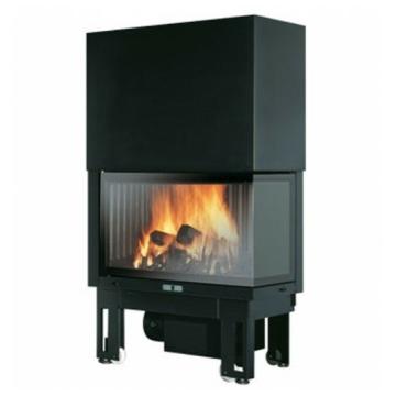 Fireplace Edilkamin Titano Plus N sx единое стекло 