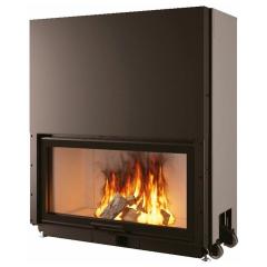 Fireplace Edilkamin WINDO 100 N bianco