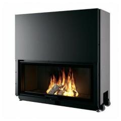 Fireplace Edilkamin WINDO 100 N nero