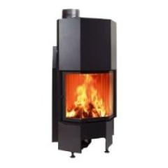 Fireplace Edilkamin Airfire с подъемом эркерное стекло