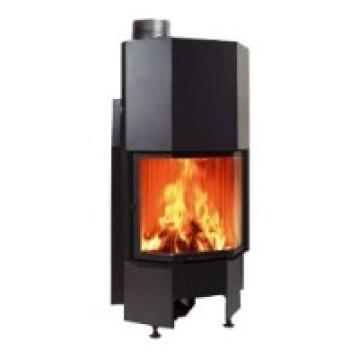 Fireplace Edilkamin Airfire с подъемом эркерное стекло 