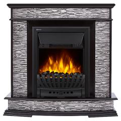 Fireplace Electrolux Scala EFP/P-1020LS скалистый серый c тёмным дубом