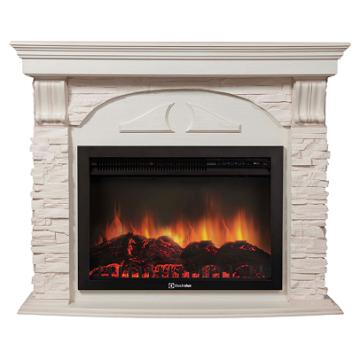 Fireplace Electrolux Torre 30S от EFP/P-3020LS беленый и 