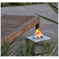 Fireplace Flamely Cubic сталь