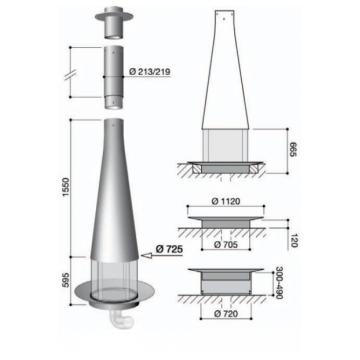 Fireplace Focus Filiofocus 2000 центральный 