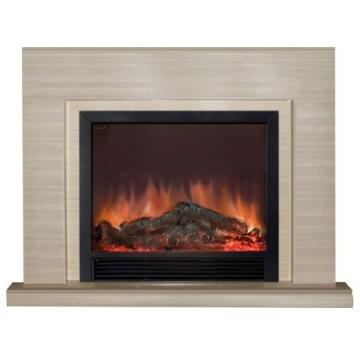 Fireplace Гленрич Астория Delux 33 Sharm33 Black 