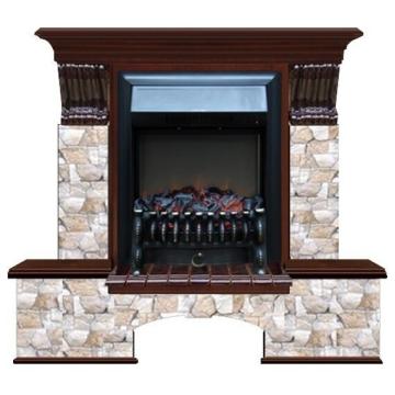 Fireplace Гленрич Бостон К Fobos BL BR 