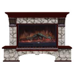 Fireplace Гленрич Бостон 86 Premier S86 камень-Калерия/цвет-Красное дерево