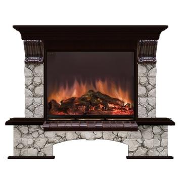 Fireplace Гленрич Бостон Arte 28 камень-Калерия/цвет-Венге 