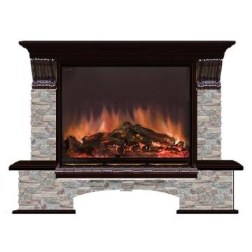 Fireplace Гленрич Бостон Arte 33 камень-Грот цветной/цвет-Венге 