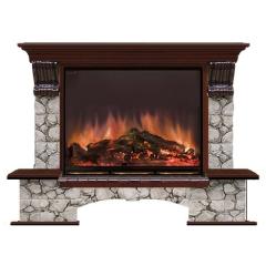 Fireplace Гленрич Бостон Arte 33 камень-Калерия/цвет-Красное дерево