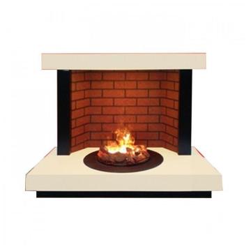 Fireplace Гленрич Дакота Carmen 3D Слоновая кость 