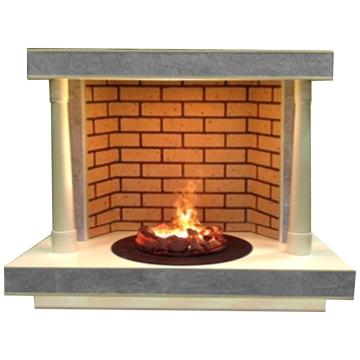 Fireplace Гленрич Корсика Carmen 3D Слоновая кость 