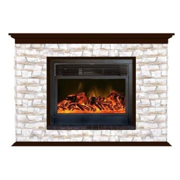 Fireplace Гленрич Пафос 28 New flame камень-Алтай/цвет-Дуб 46 