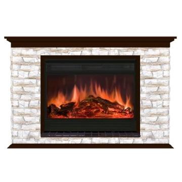 Fireplace Гленрич Пафос 33 Premier S33 камень-Алтай/цвет-Дуб 46 