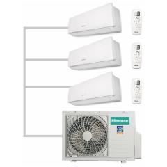 Air conditioner Hisense AMS-09UR4SVEDB65 x3/AMW3-24U4SZD