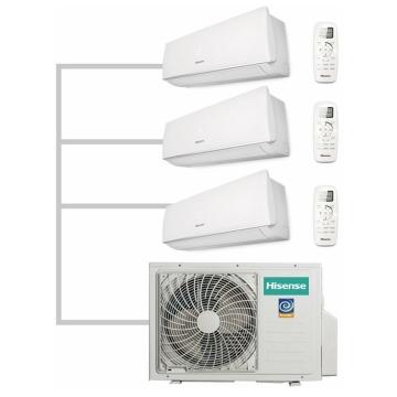 Air conditioner Hisense AMS-09UR4SVEDB65 x3/AMW3-24U4SZD 