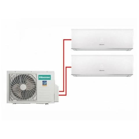 Air conditioner Hisense AMS-09UR4SVEDB65 x2/AMW2-14U4SRE 