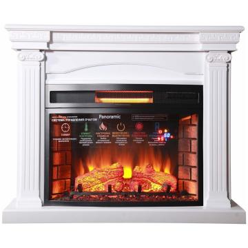 Fireplace Interflame Афина Panoramic 33 LED FX QZ 