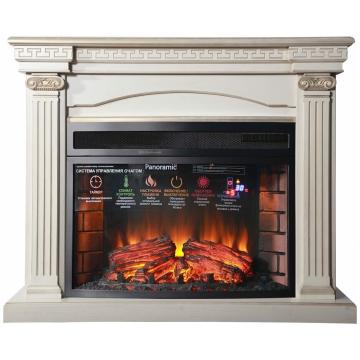 Fireplace Interflame Афина Panoramic 33 LED FX QZ 