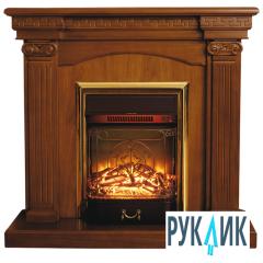 Fireplace Interflame Афина средний Majestic GLS Brass