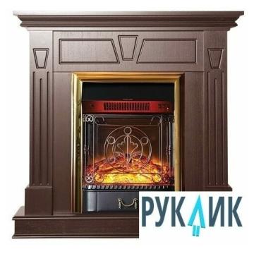 Fireplace Interflame Берта средний Majestic GLS Brass 