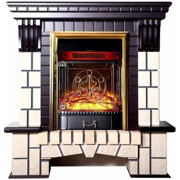 Fireplace Interflame Экстер М Majestic GLS Brass 