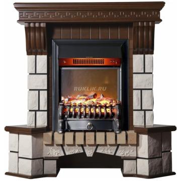 Fireplace Interflame Экстер M средний Fobos GLS Black 