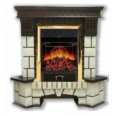 Fireplace Interflame Экстер M средний Majestic GLS Brass