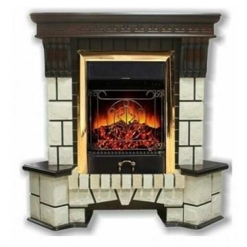 Fireplace Interflame Экстер M средний Majestic GLS Brass 