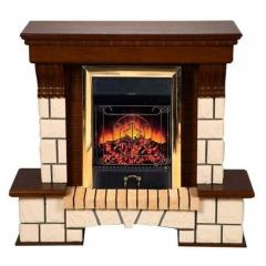 Fireplace Interflame Экстер средний Majestic GLS Brass