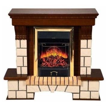 Fireplace Interflame Экстер средний Majestic GLS Brass 