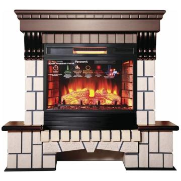 Fireplace Interflame Экстер средний Panoramic 25 LED FX QZ 