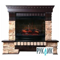 Fireplace Interflame Экстер альпина Panoramic 25-30 LED 3D