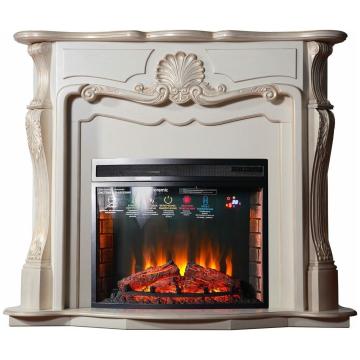 Fireplace Interflame Gracia с золотом Panoramic 28 LED FX 