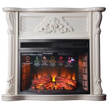 Fireplace Interflame Тауэр Panoramic 33 LED FX QZ 