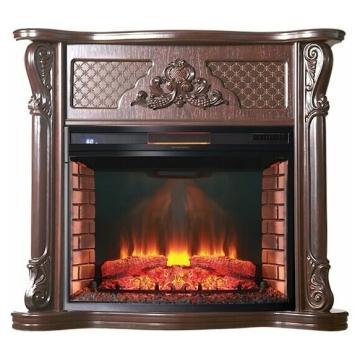 Fireplace Interflame Тауэр махагон Panoramic 33 LED FX QZ 