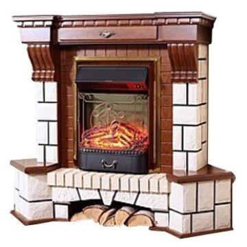 Fireplace Interflame Экстерион опаленный Классика 